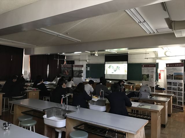 SGH能勢高校特別授業で「能勢菊炭」を伝える！！